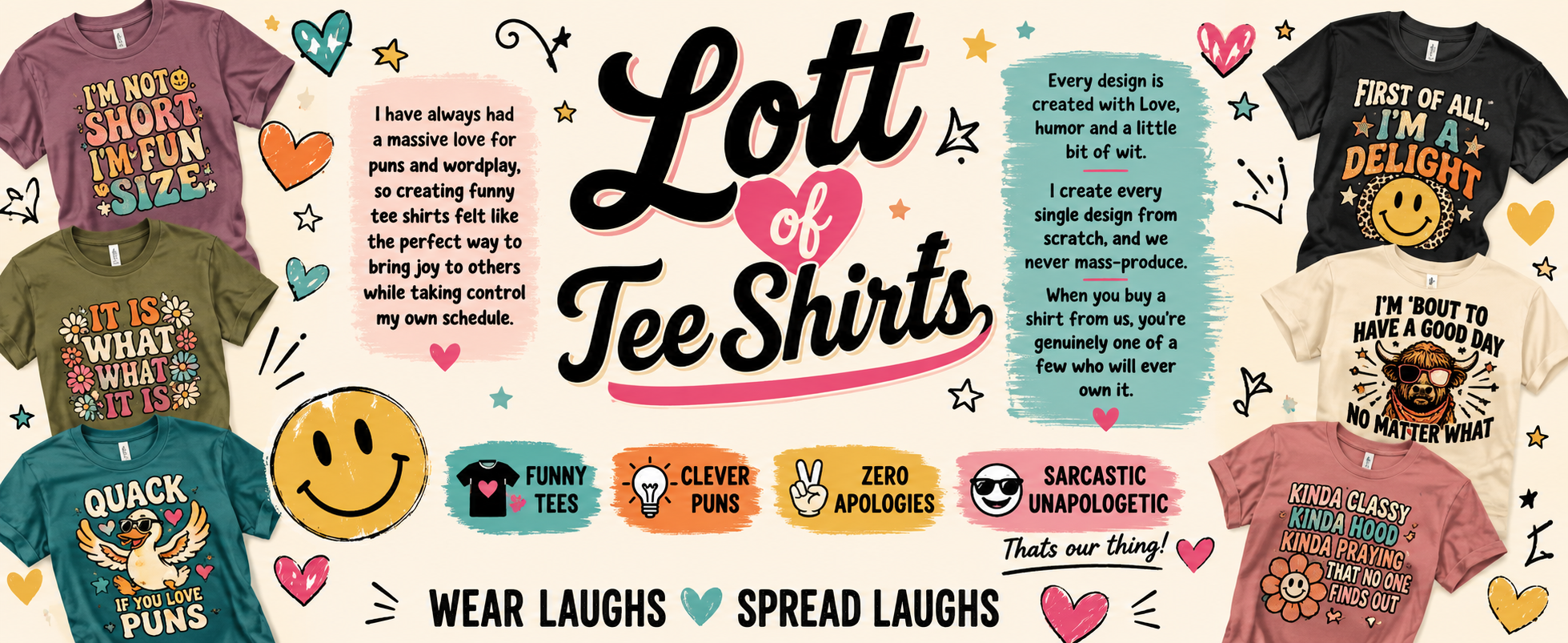 Welcome to Lott of Tee Shirts