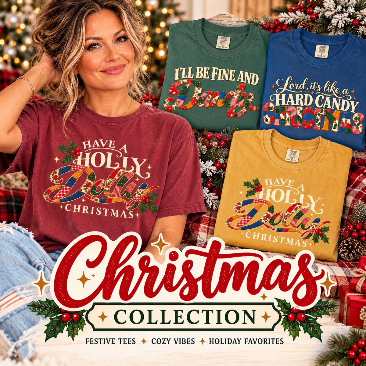 Christmas Tees | Festive, Funny & Vintage-Inspired Holiday Shirts