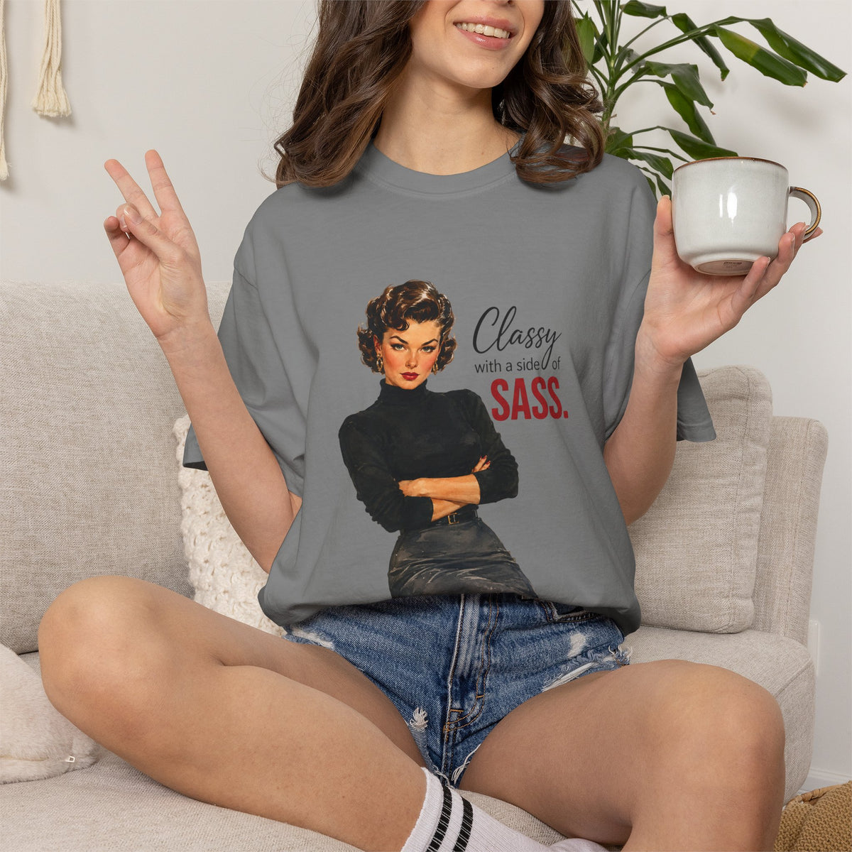 Classy With a Side of Sass T Shirt
