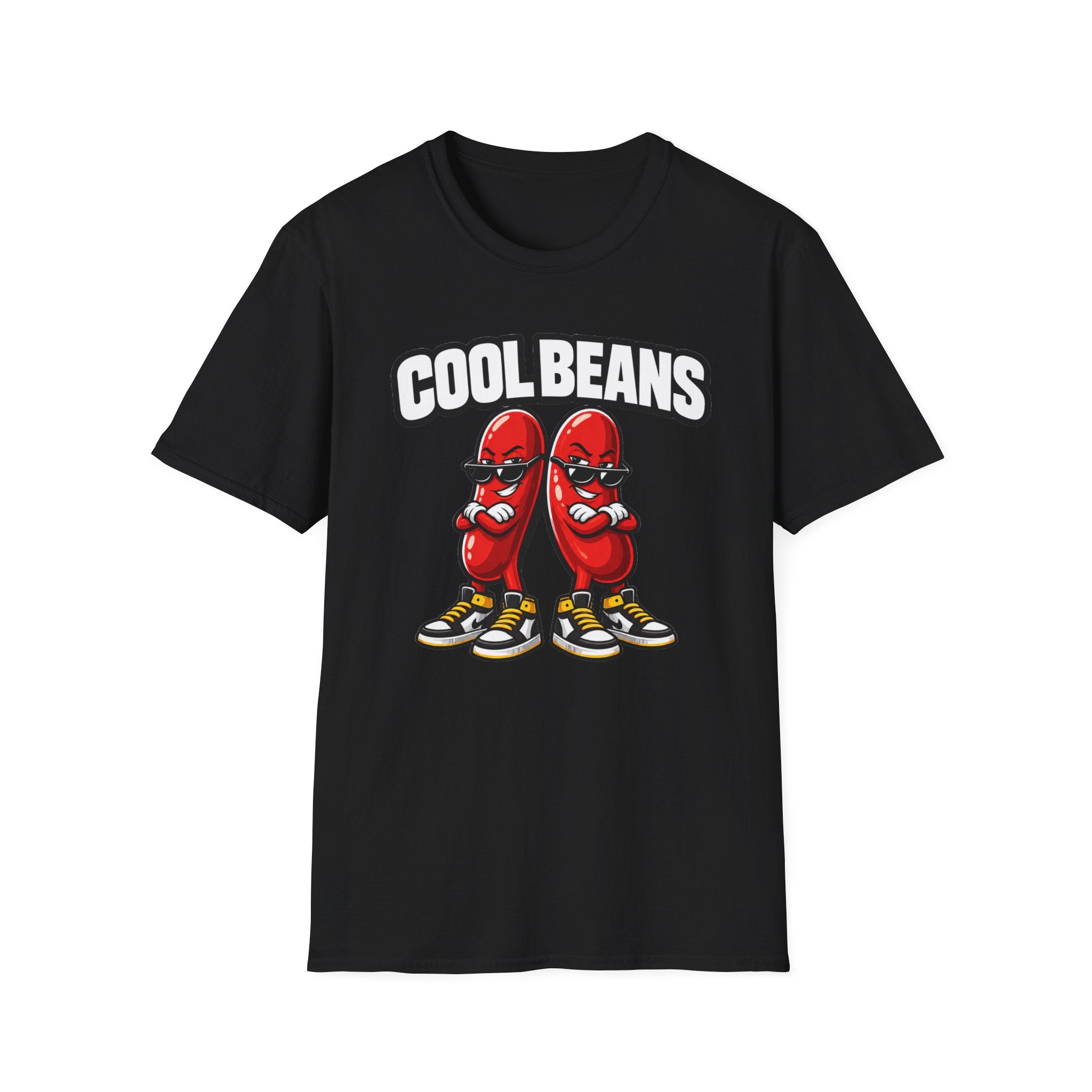 Cool Beans T‑Shirt — Retro Cartoon Funny Graphic Tee