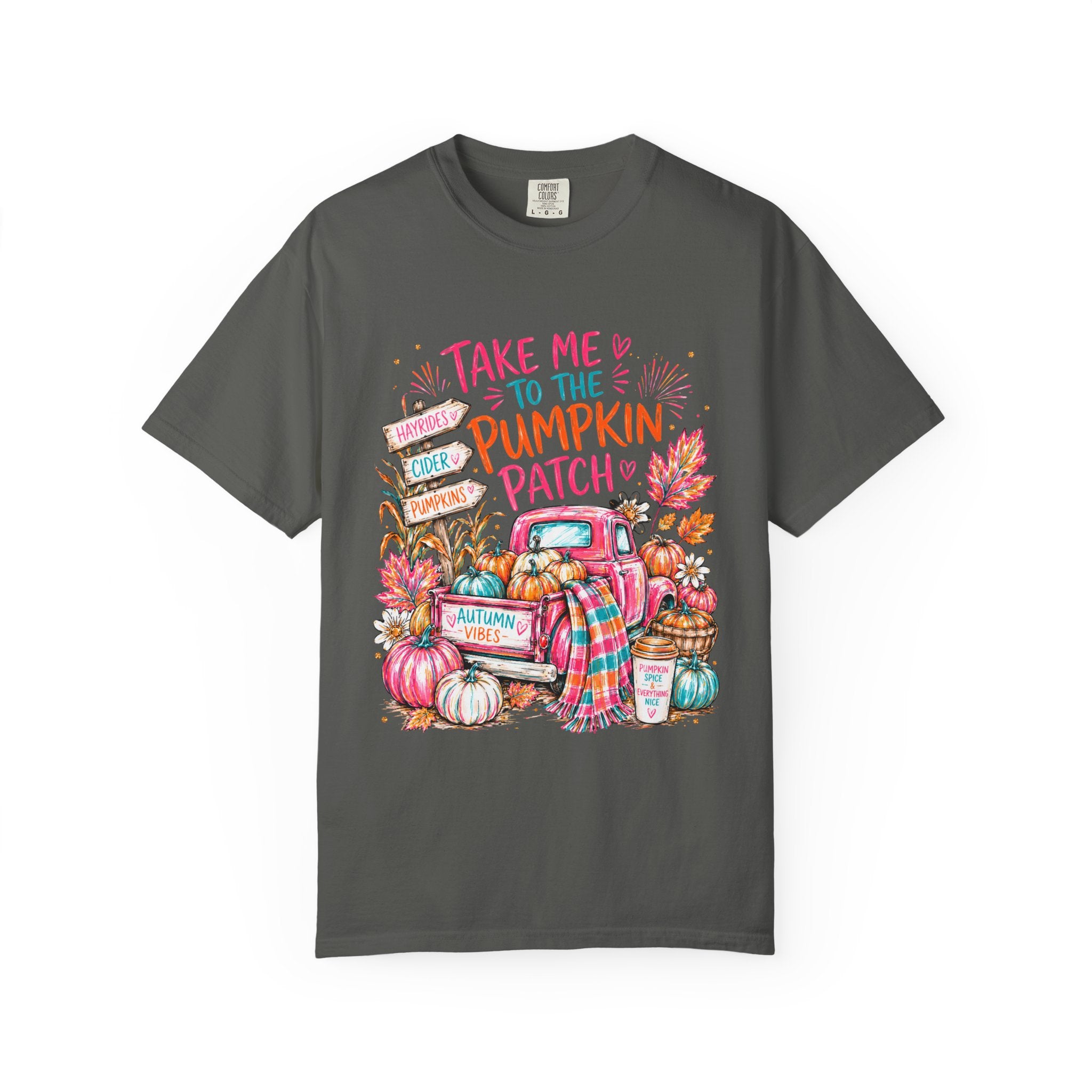 Pumpkin Patch Truck T Shirt Take Me to the Pumpkin Patch Fall Tee