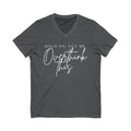Overthink This V-Neck Tee Hold On, Let Me Overthink This Graphic Shirt