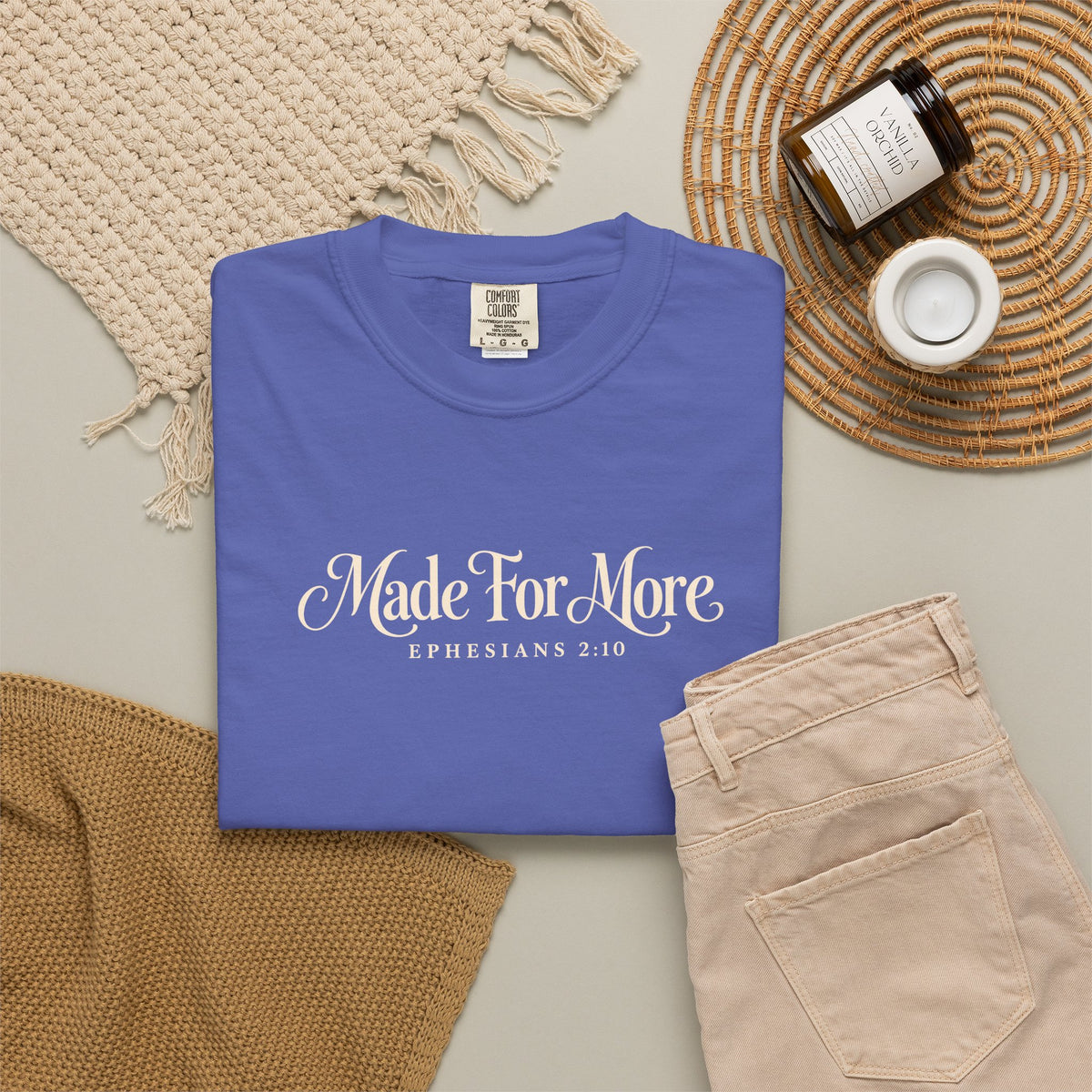 Made For More T Shirt Christian Faith Graphic Tee Ephesians 2:10