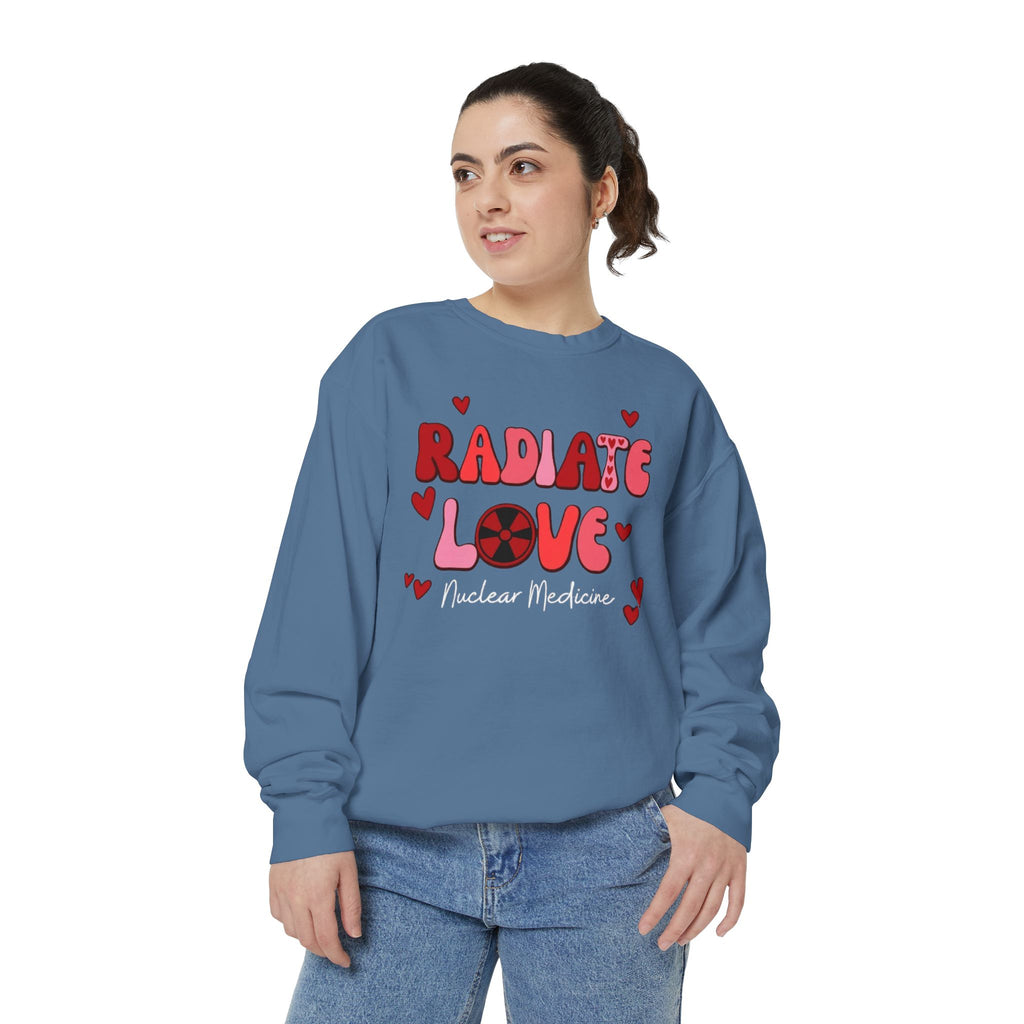 Radiate Love Sweatshirt Nuclear Medicine Crewneck