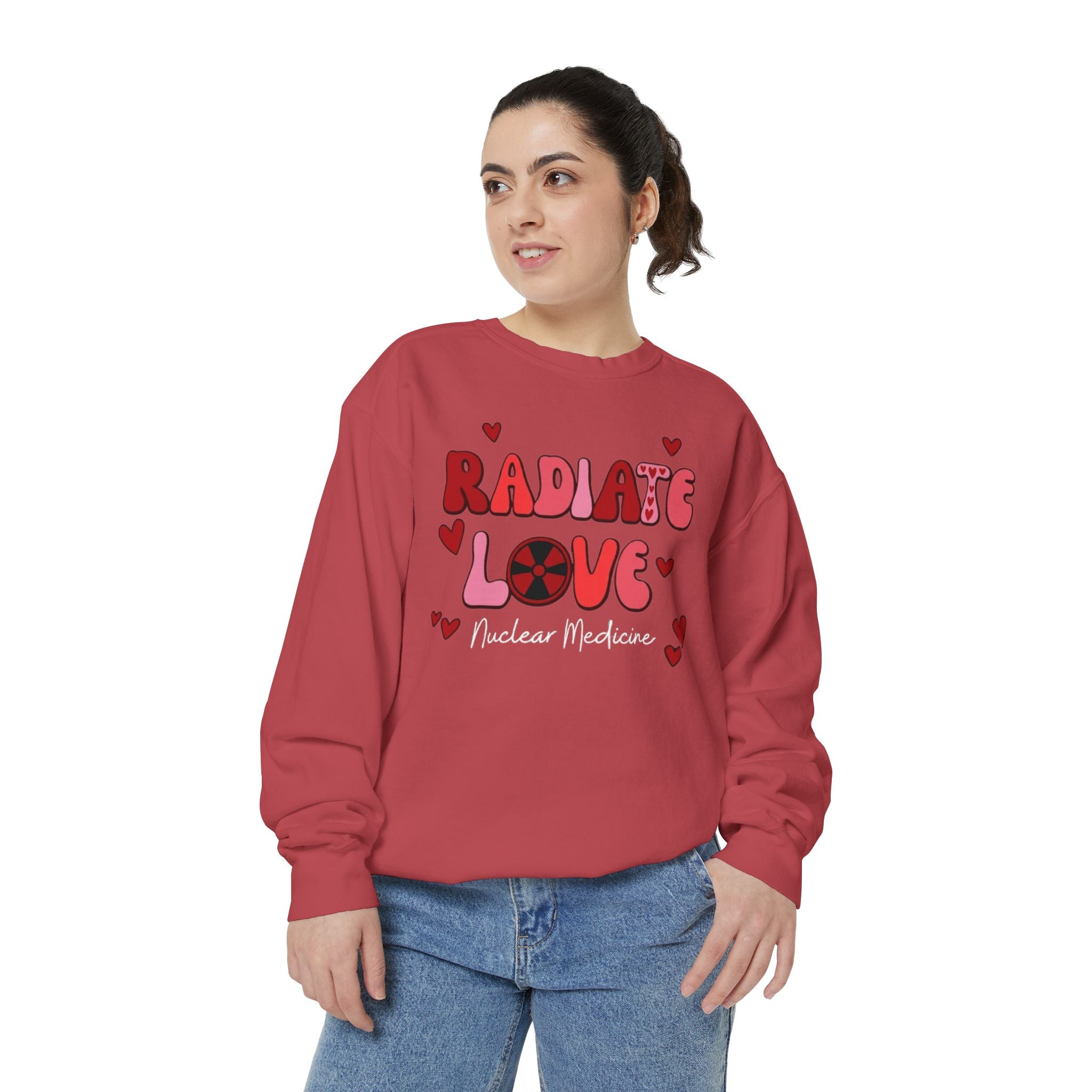 Radiate Love Sweatshirt Nuclear Medicine Crewneck