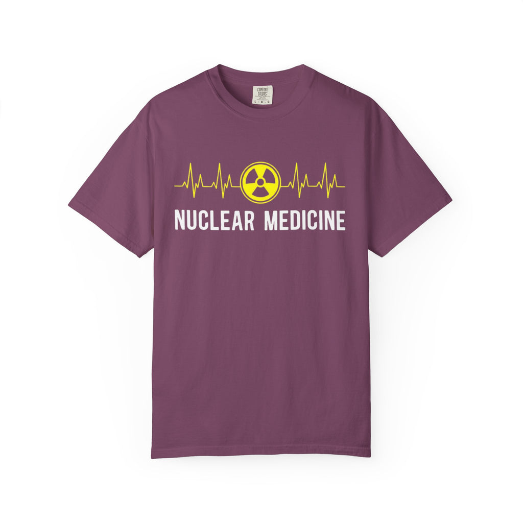 Nuclear Medicine T-Shirt  Radiology Tech ECG Logo Tee
