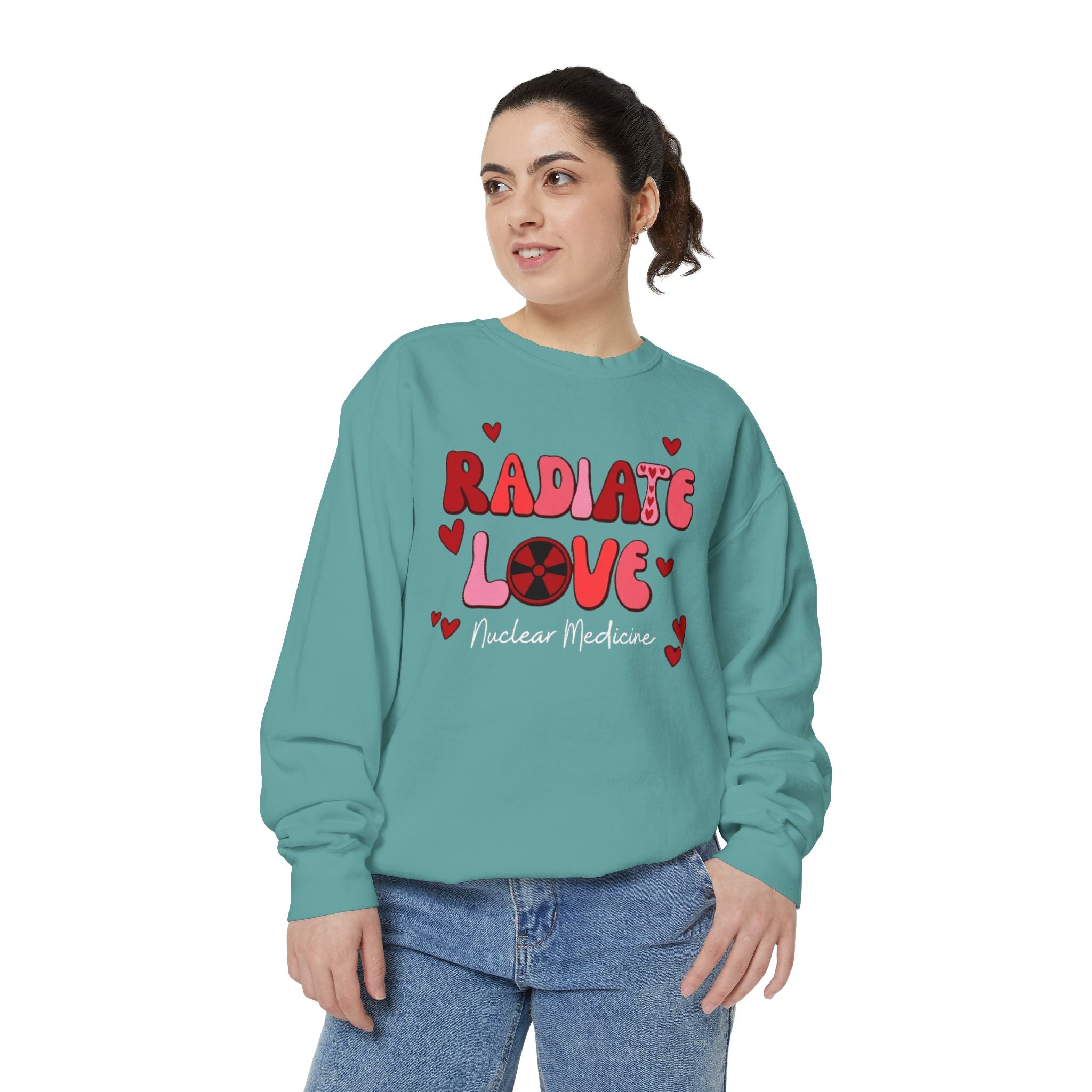 Radiate Love Sweatshirt Nuclear Medicine Crewneck