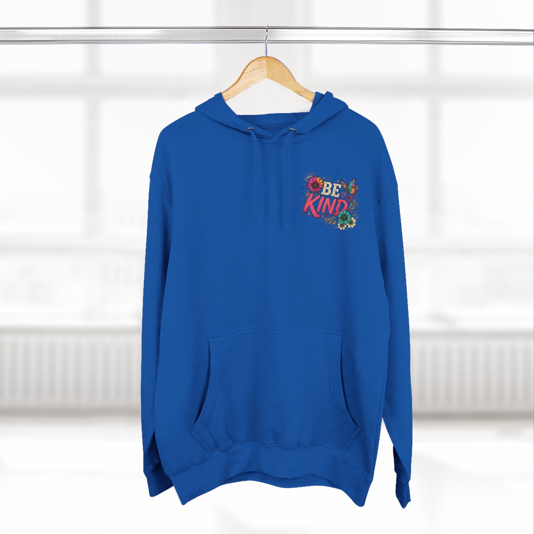 Hoodie Dont Let the Ugly Kill the Beauty in You Floral Graphic Hoodie