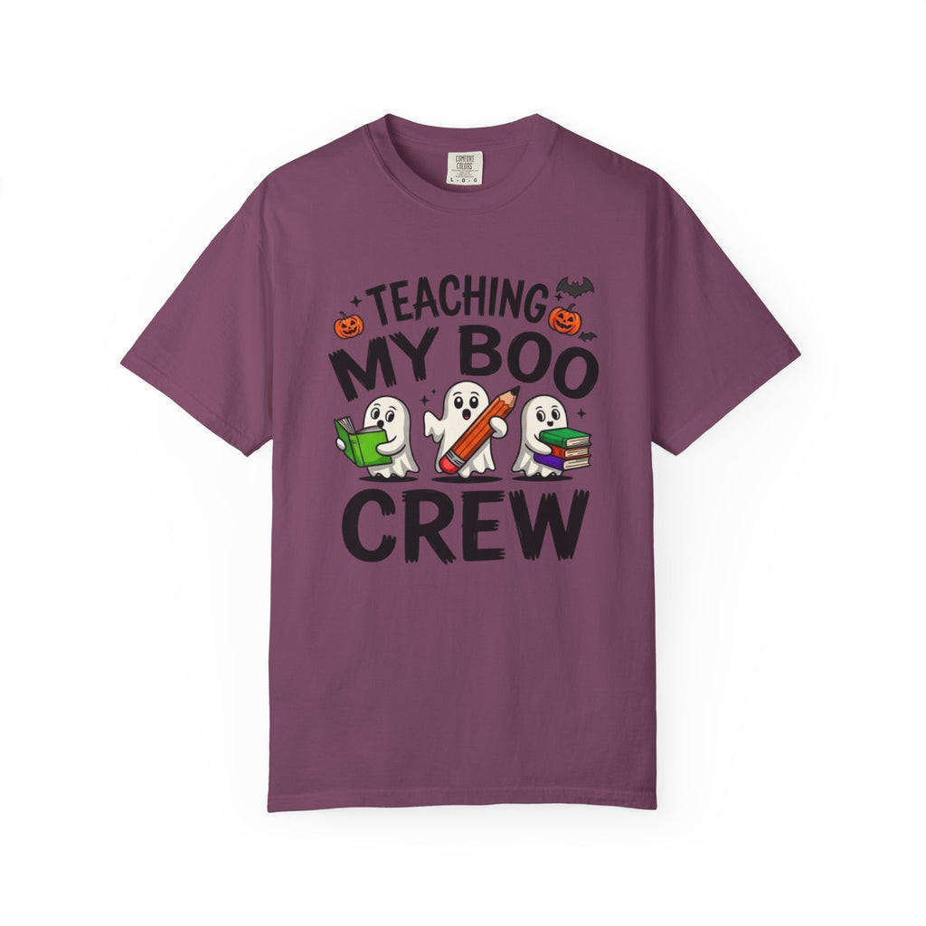 Teaching My Boo Crew T-Shirt Cute Halloween Teacher Tee