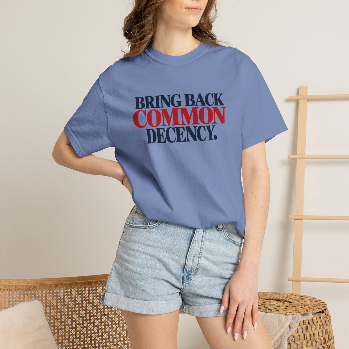 Bring Back Common Decency Shirt, Kindness Matters T-Shirt, Comfort Colors Patriotic Tee, Unity Shirt, Positive Message Graphic Tee