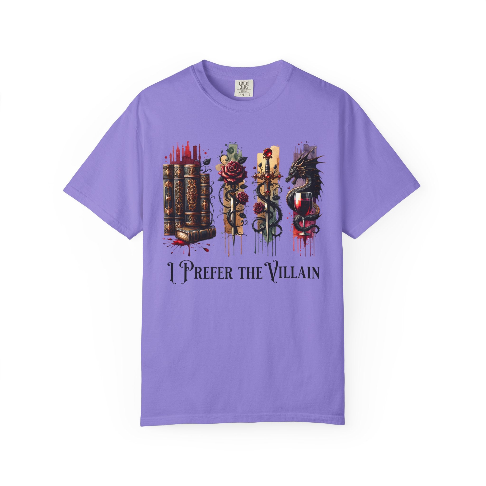 Villainous Icons Graphic T Shirt I Prefer the Villain
