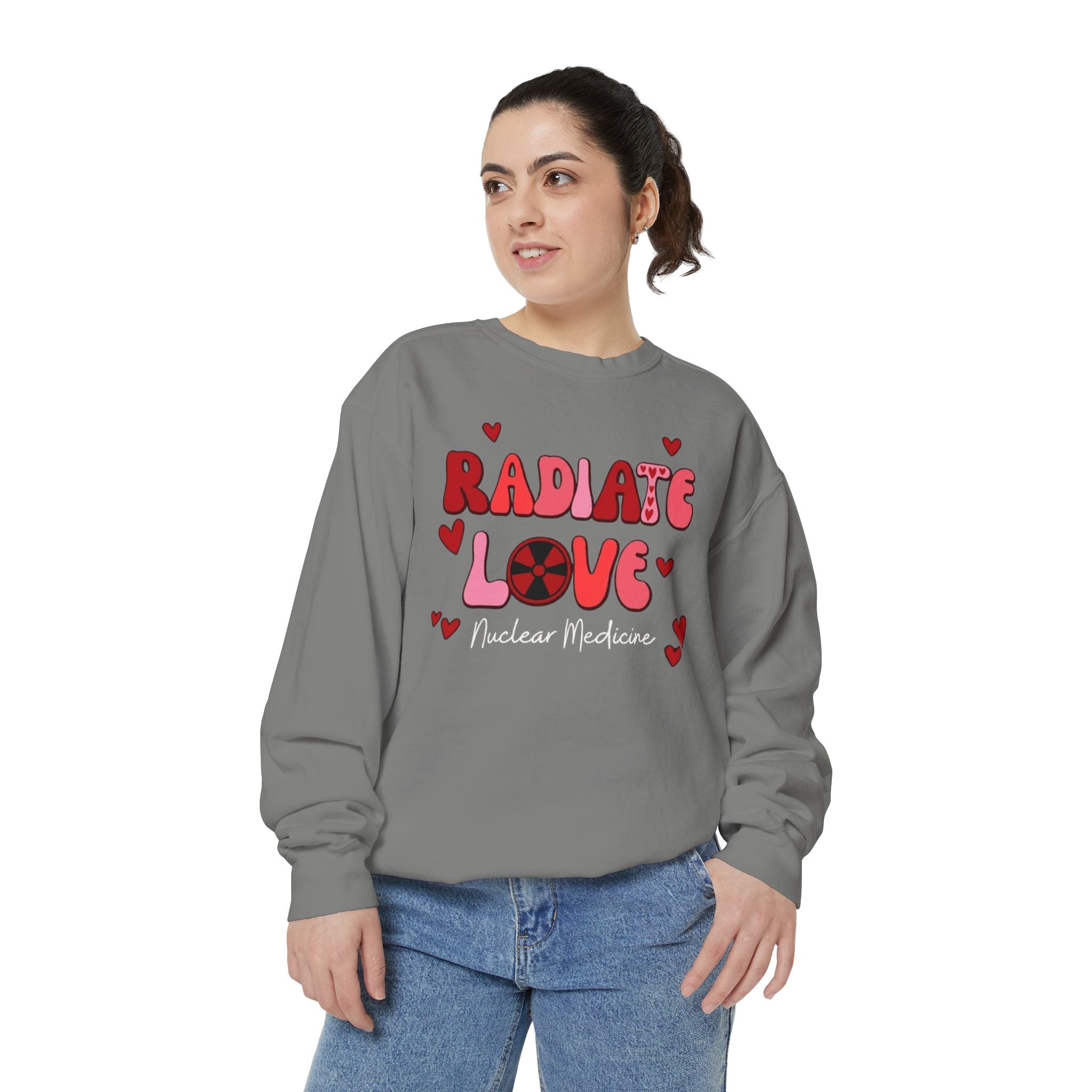 Radiate Love Sweatshirt Nuclear Medicine Crewneck