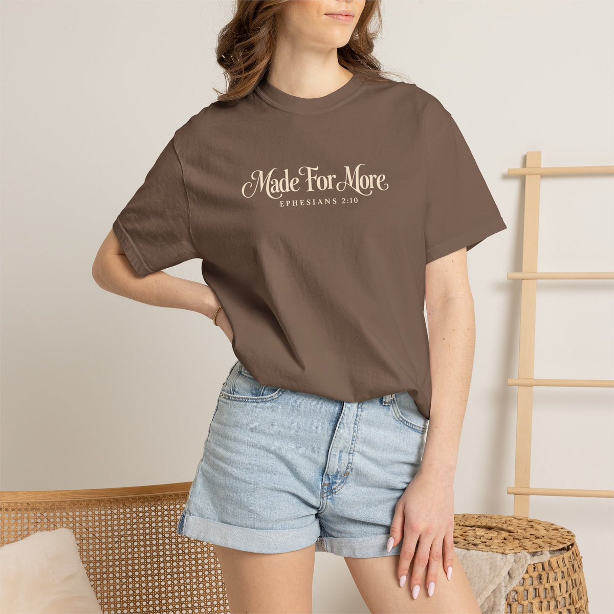 Made For More T Shirt Christian Faith Graphic Tee Ephesians 2:10