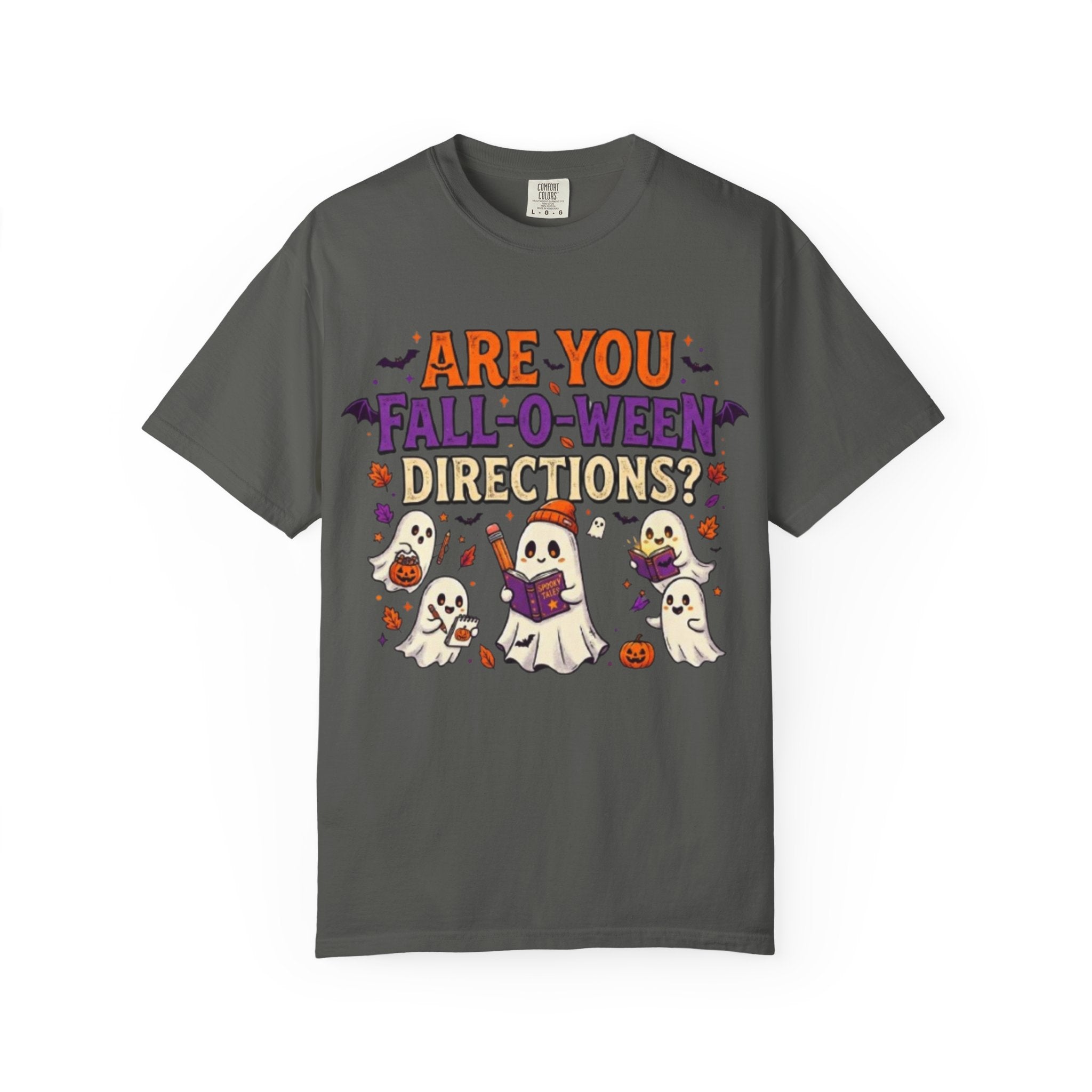 Are You Fall-O-Ween Directions? Halloween Ghosts Graphic T-Shirt