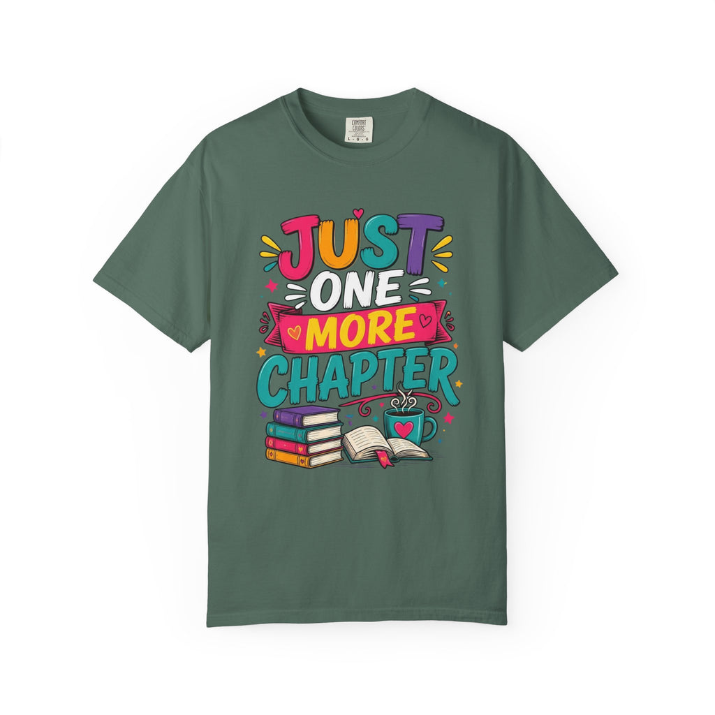 T-Shirt  Just One More Chapter Book Lover Graphic Tee