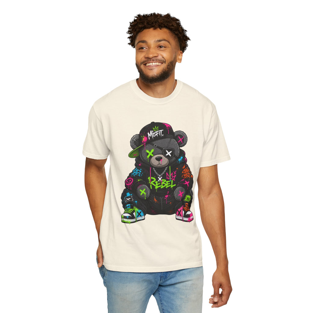 Rebel Graffiti Bear T Shirt
