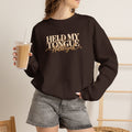Held My Tongue Hallelujah Sweatshirt, Funny Christian Shirt, Faith Based Sweatshirt, Southern Humor Gift, Christian Women Gift