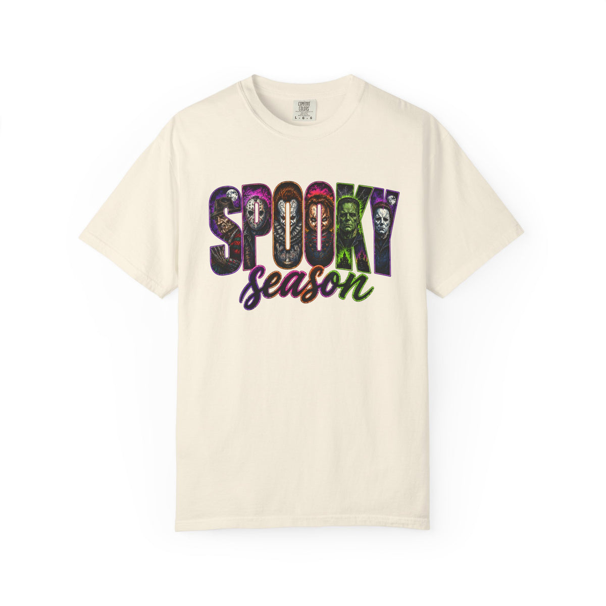 Spooky Season Tee Shirt Halloween Vintage Horror Graphic