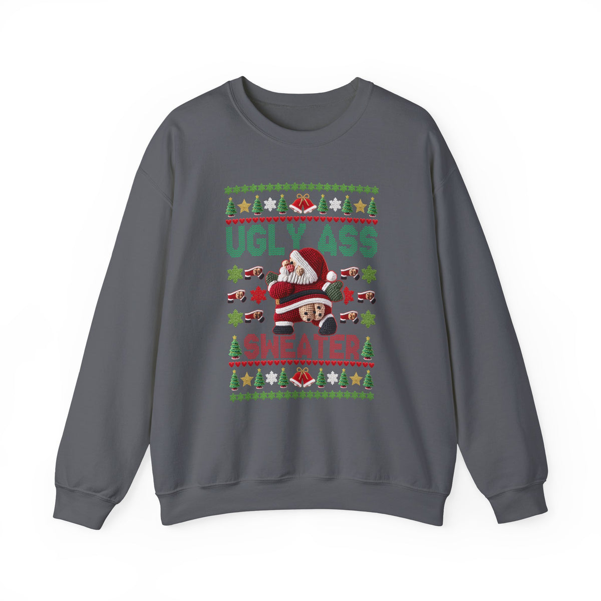 Funny Ugly Christmas Sweater, Ugly Ass Sweater Sweatshirt, Sarcastic Christmas Shirt, Adult Holiday Party Outfit, Gag Gift