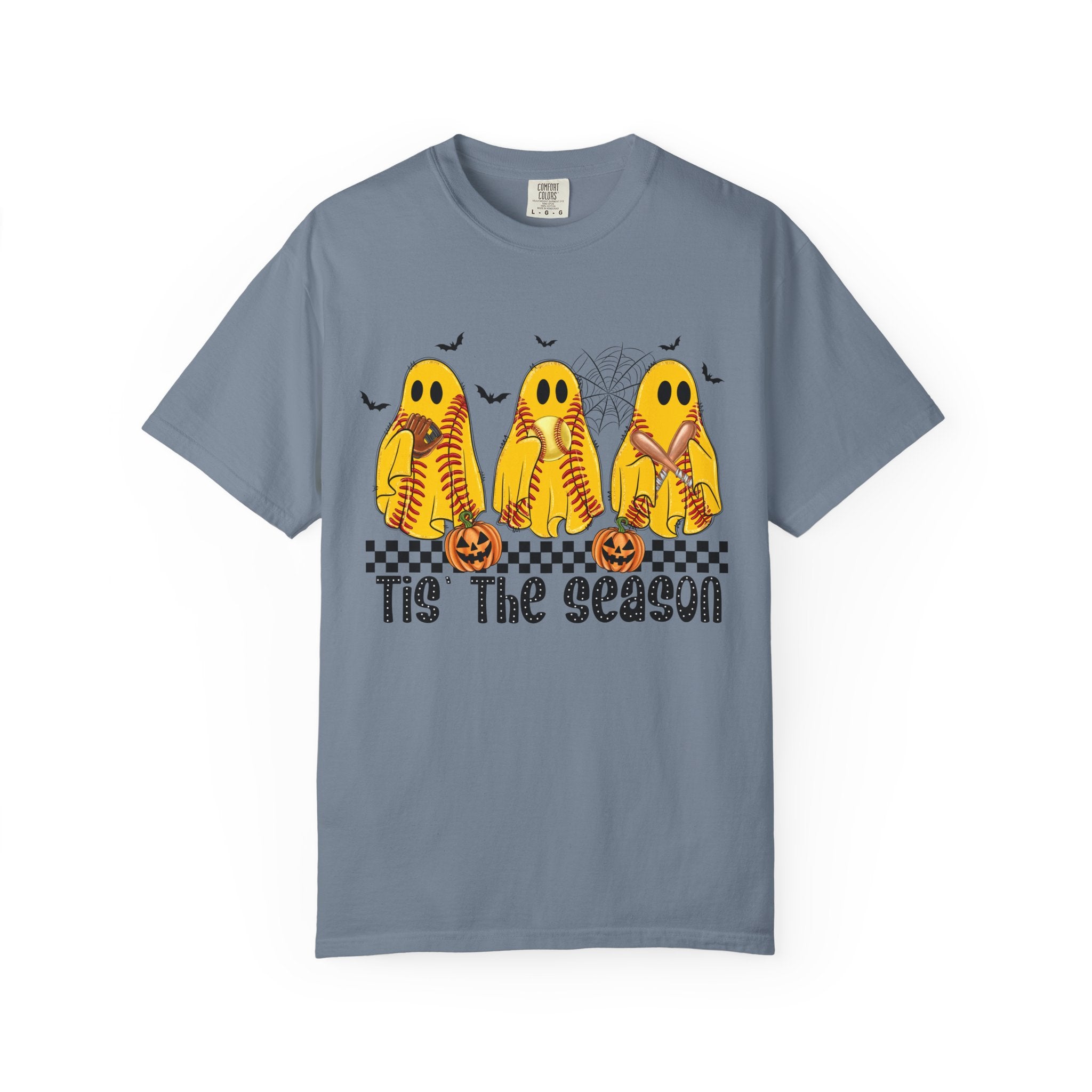 Halloween Ghost Trio T Shirt Tis the Season Cute Spooky Tee