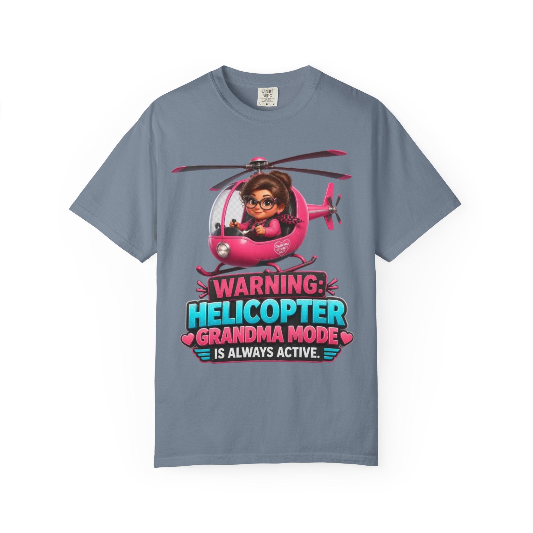 Helicopter Grandma T Shirt Warning Helicopter Grandma Mode Is Always Active