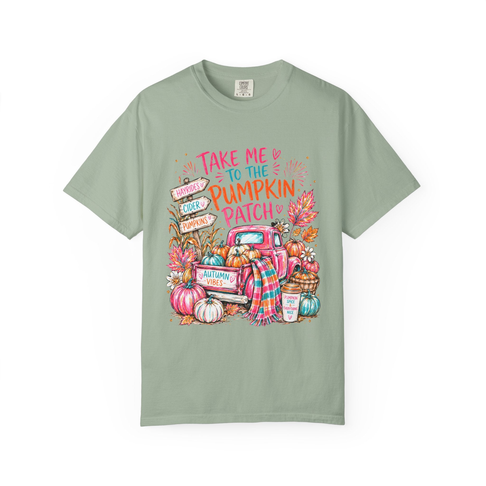Pumpkin Patch Truck T Shirt Take Me to the Pumpkin Patch Fall Tee