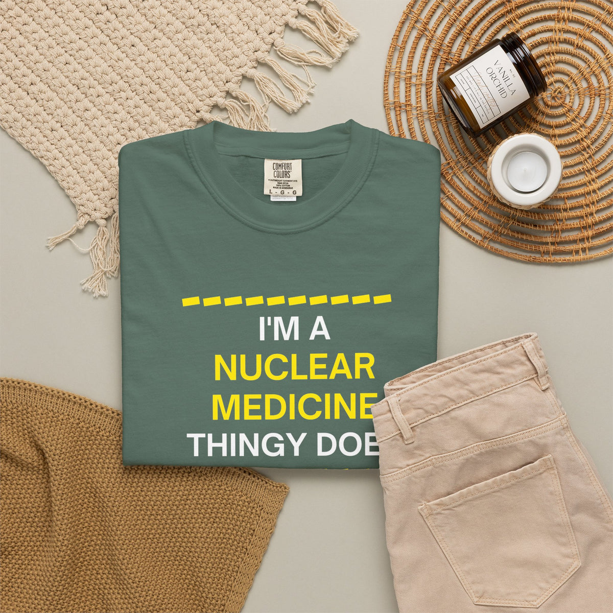 Nuclear Medicine Thingy Doer TShirt Funny Tech Medical Radiology Tee