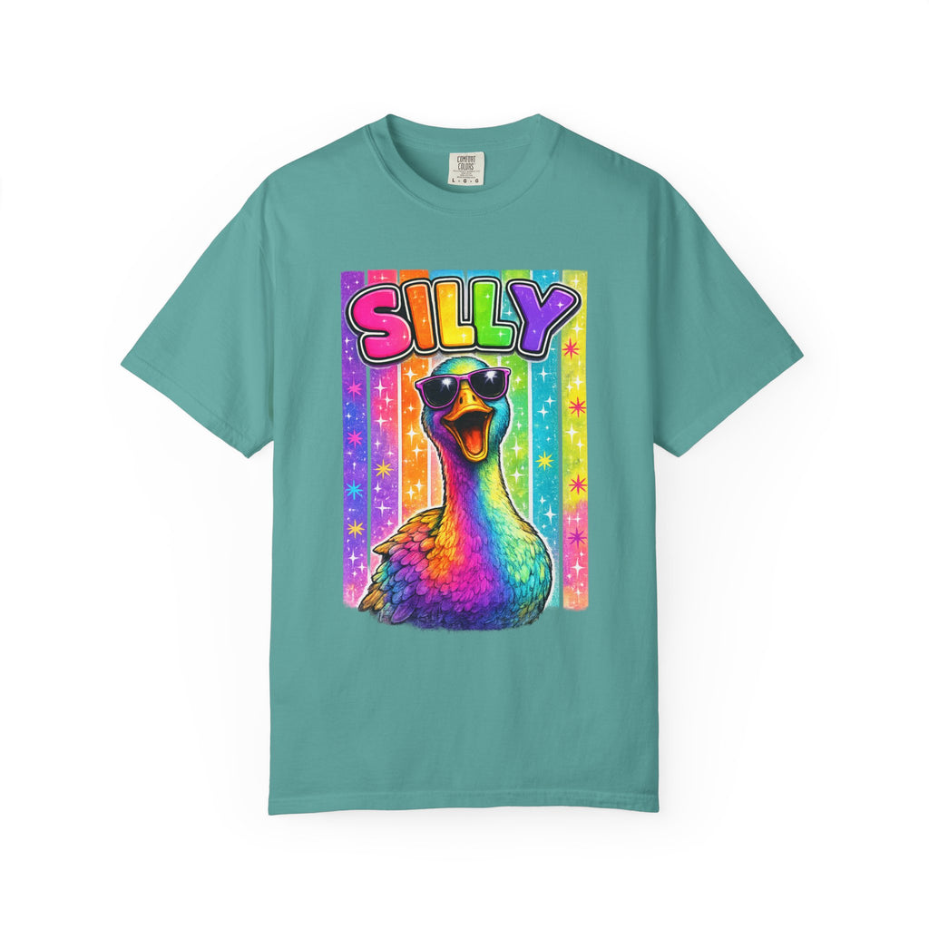 Silly Rainbow Goose T Shirt