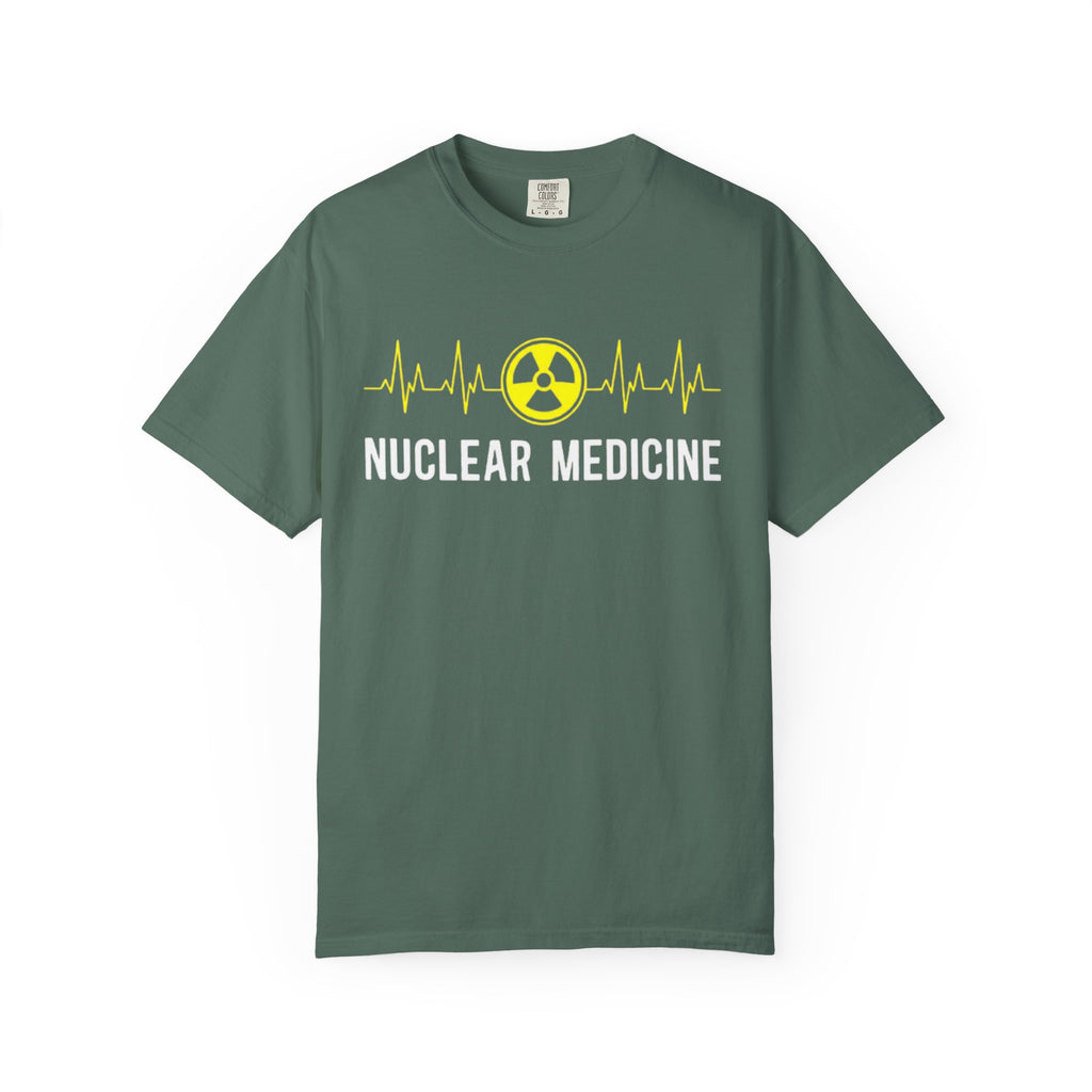 Nuclear Medicine T-Shirt  Radiology Tech ECG Logo Tee