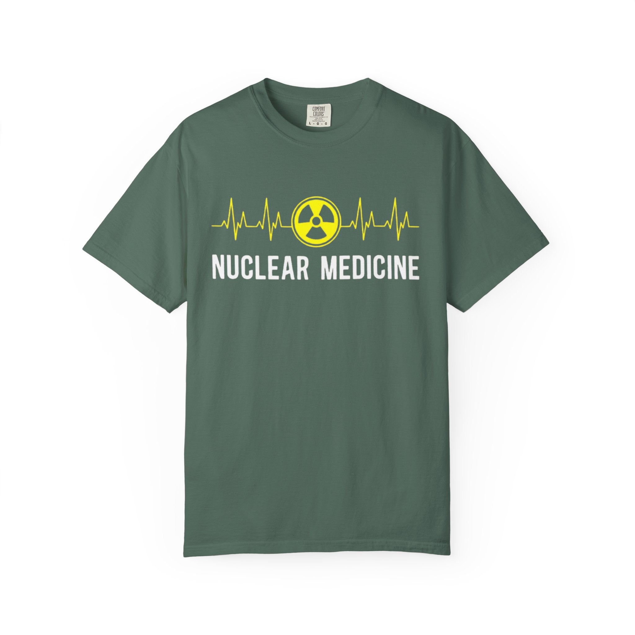 Nuclear Medicine T-Shirt  Radiology Tech ECG Logo Tee