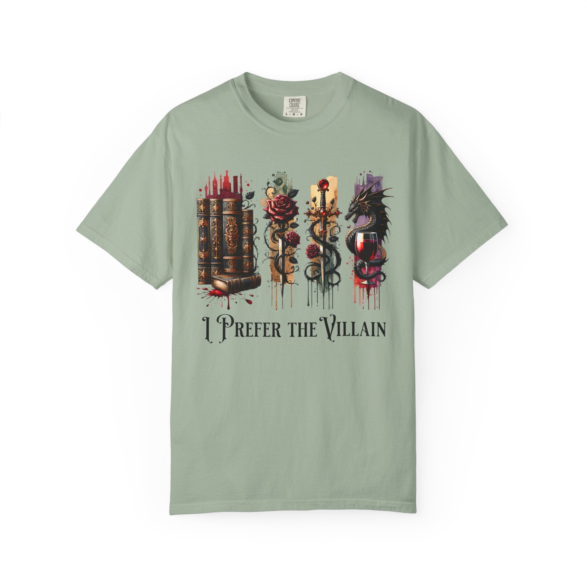 Villainous Icons Graphic T Shirt I Prefer the Villain