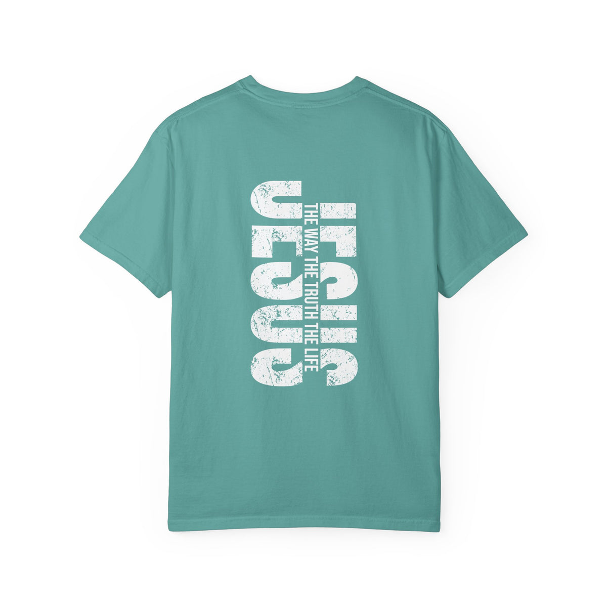 Christian Cross Tee Shirt Jesus Is The Way The Truth The Life Graphic Tee