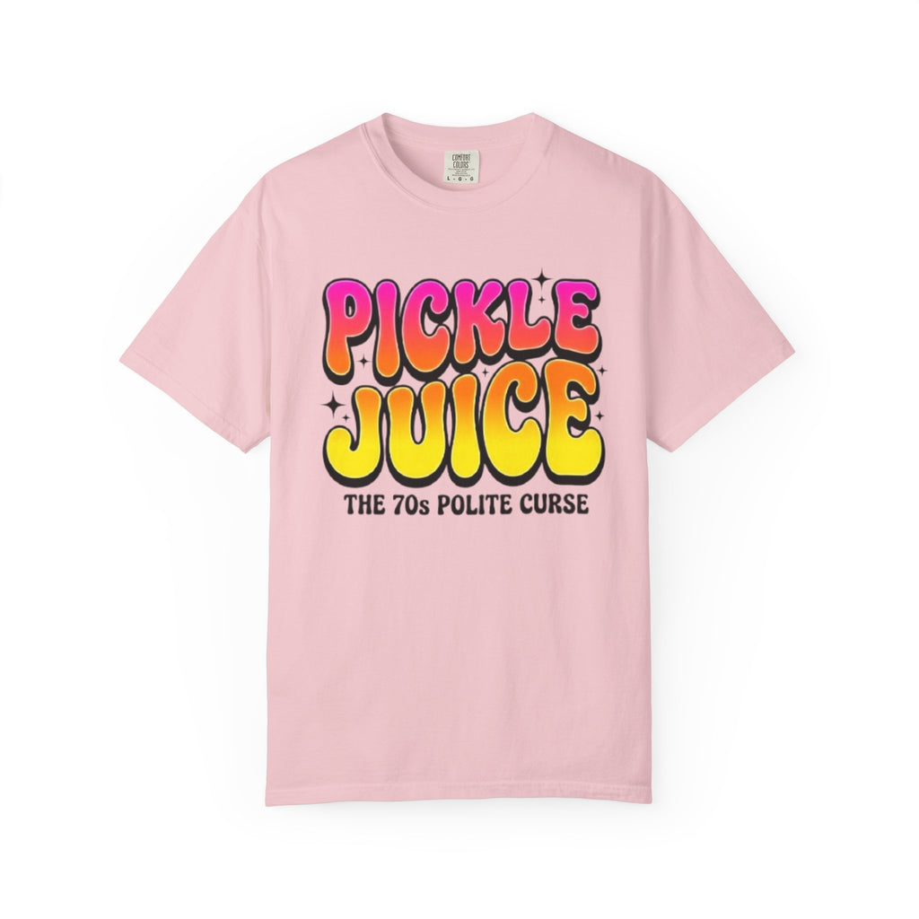 Pickle Juice Retro T-Shirt The 70s Polite Curse Vintage Graphic Tee
