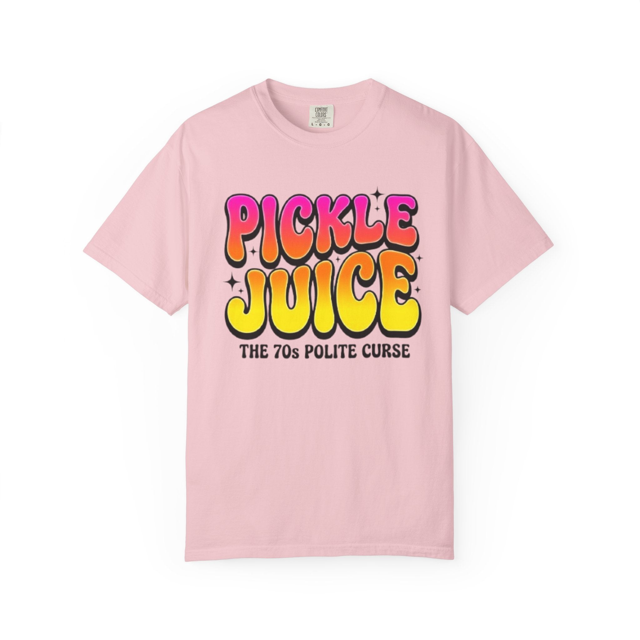 Pickle Juice Retro T-Shirt The 70s Polite Curse Vintage Graphic Tee