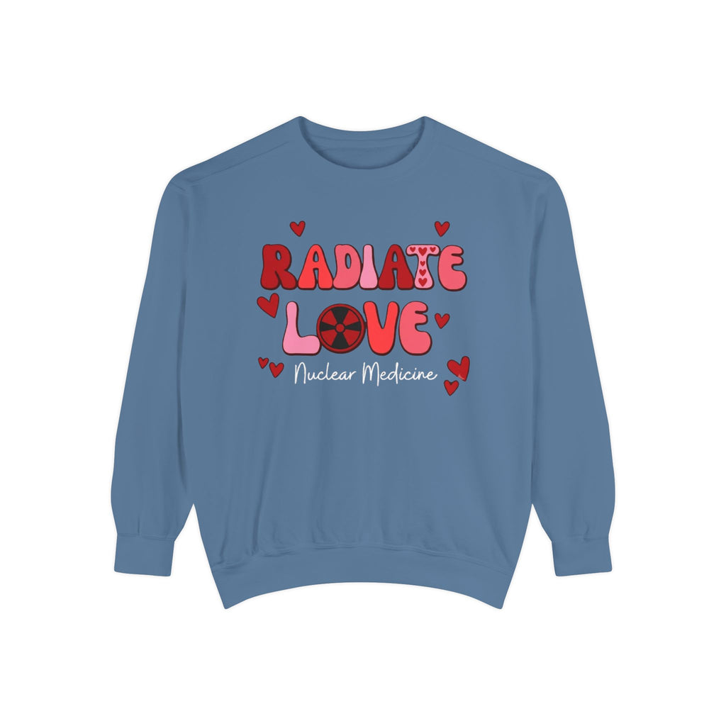 Radiate Love Sweatshirt Nuclear Medicine Crewneck