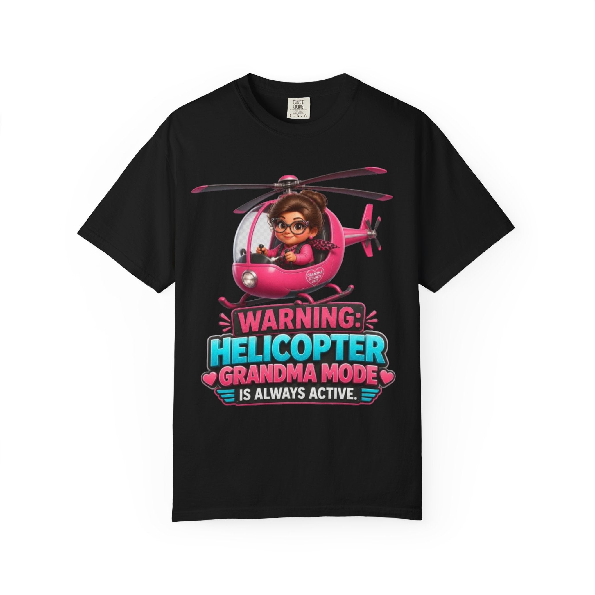 Helicopter Grandma T Shirt Warning Helicopter Grandma Mode Is Always Active