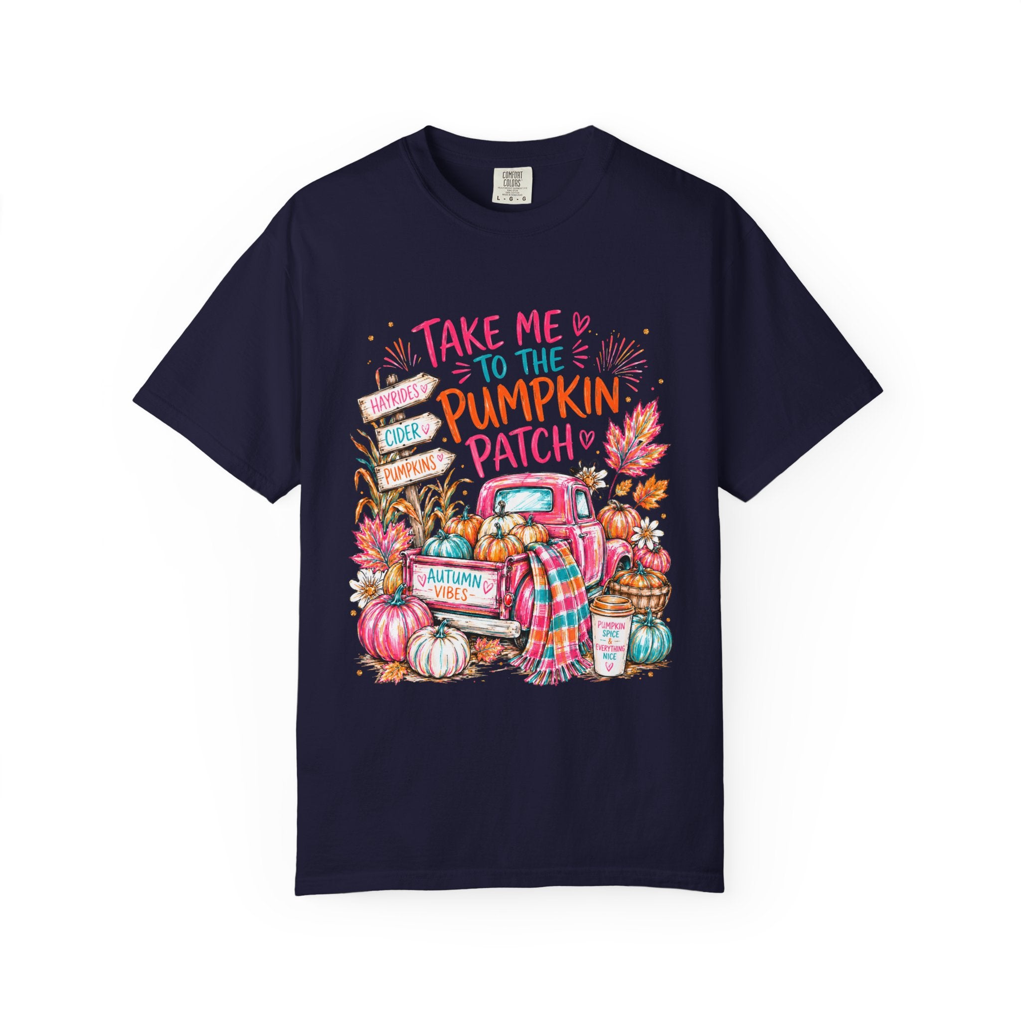 Pumpkin Patch Truck T Shirt Take Me to the Pumpkin Patch Fall Tee