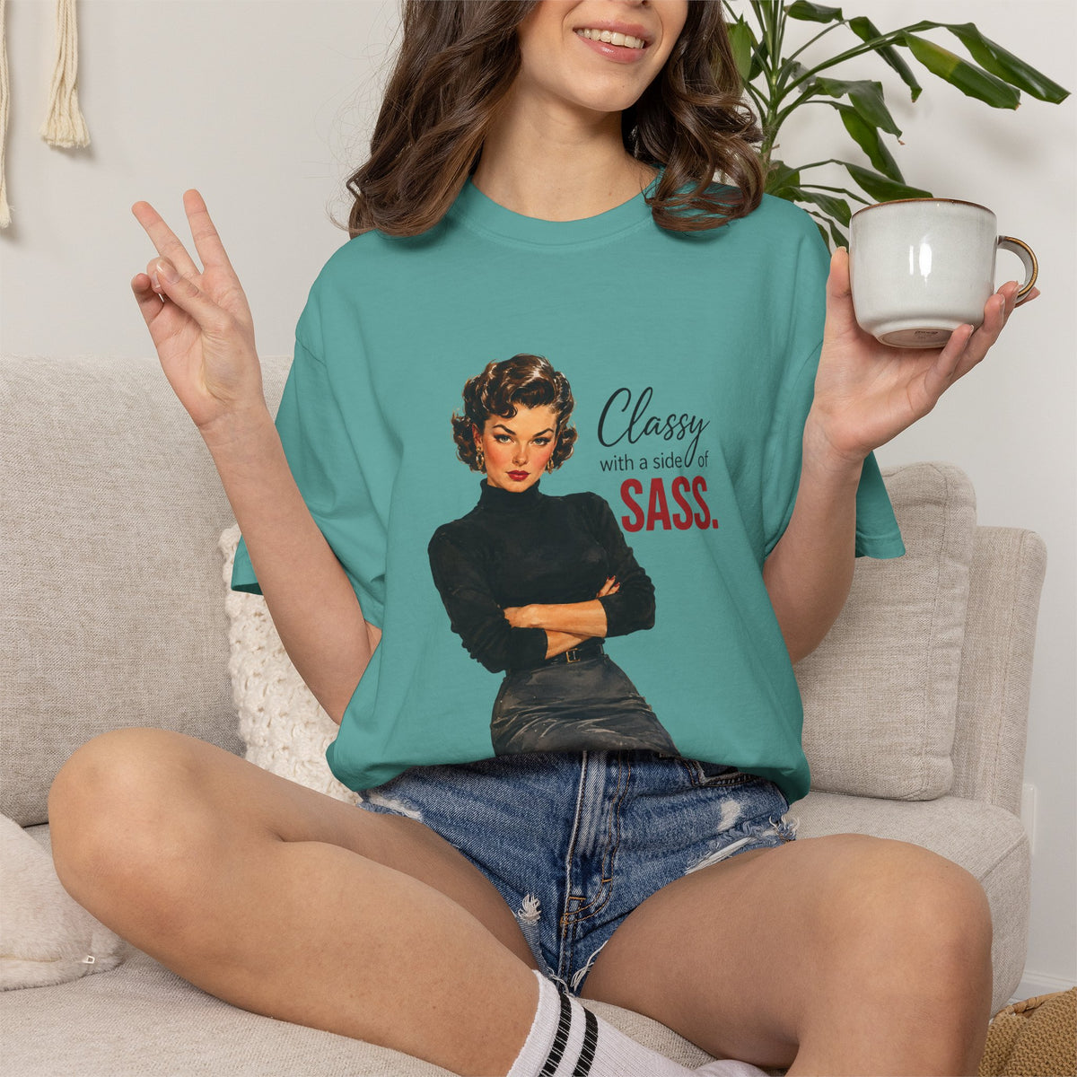 Classy With a Side of Sass T Shirt