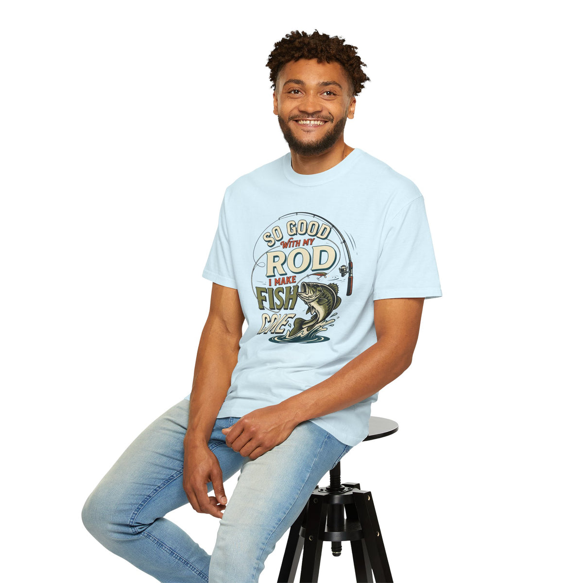 Fishing T Shirt So Good With My Rod I Make Fish Come Graphic Tee