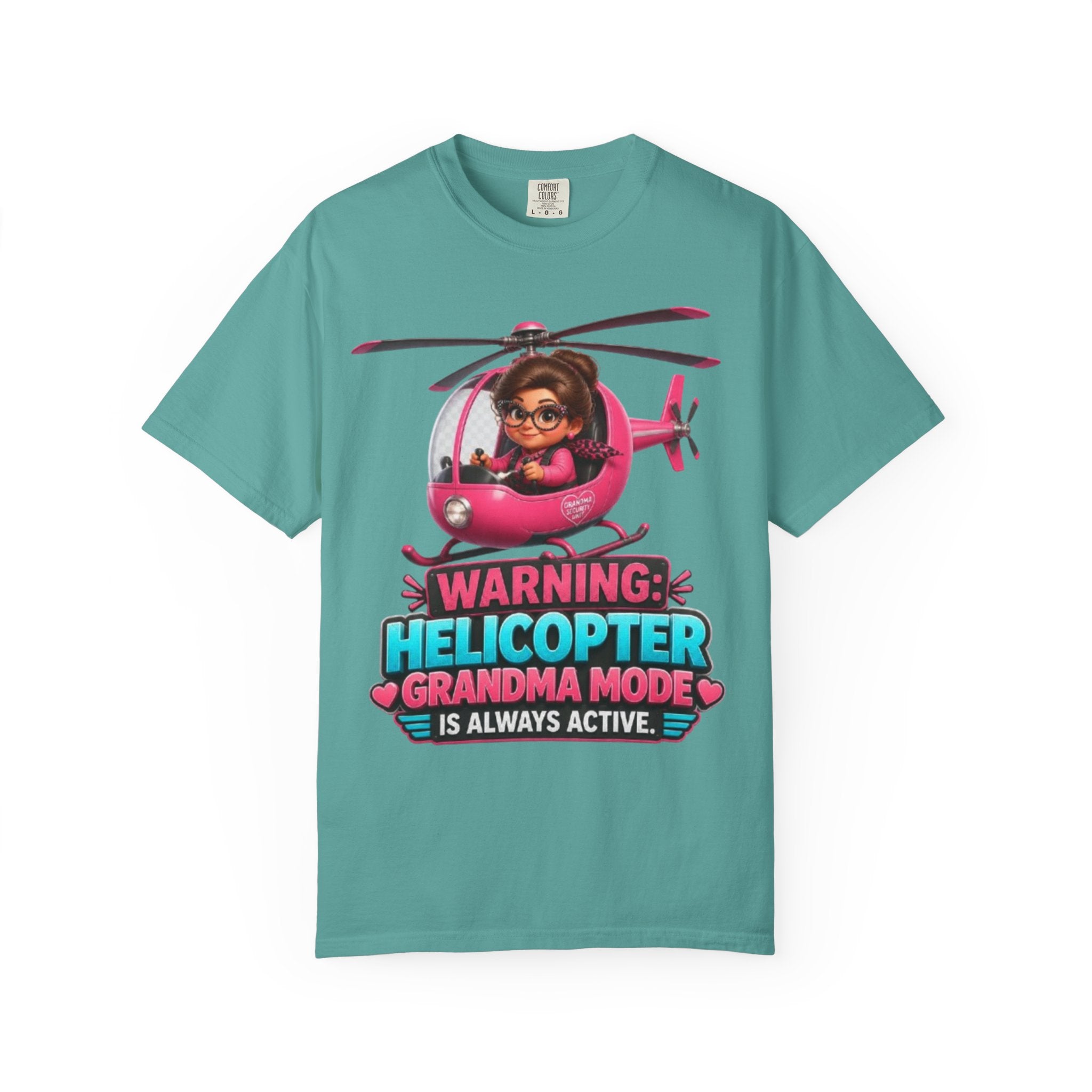 Helicopter Grandma T Shirt Warning Helicopter Grandma Mode Is Always Active
