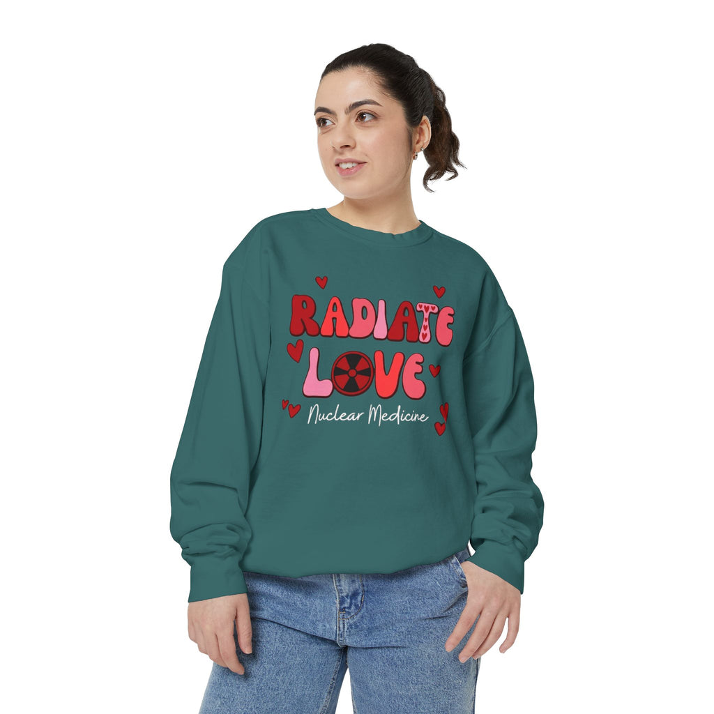 Radiate Love Sweatshirt Nuclear Medicine Crewneck