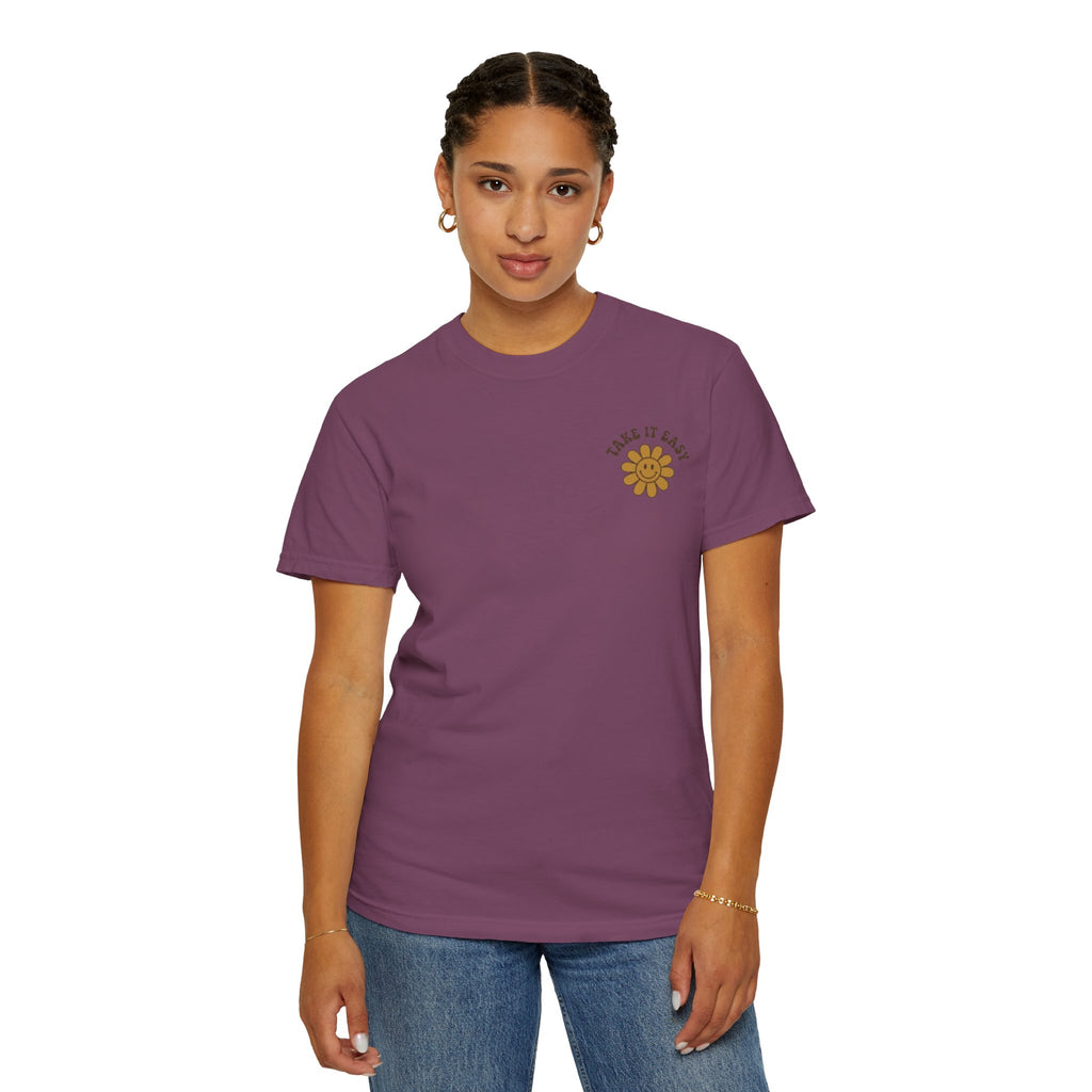Its Just a Bad Day Not a Bad Life T-Shirt Retro Positive Sunflower Tee