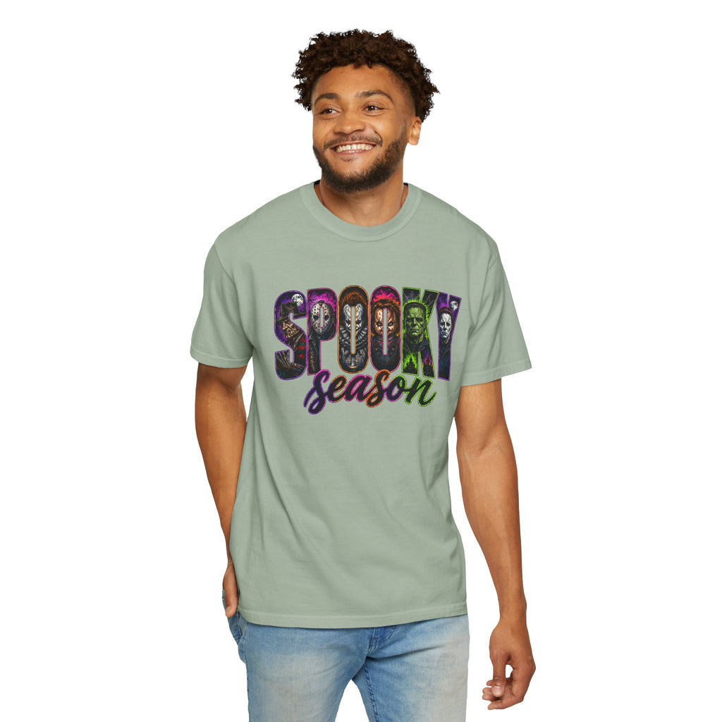 Spooky Season Tee Shirt Halloween Vintage Horror Graphic