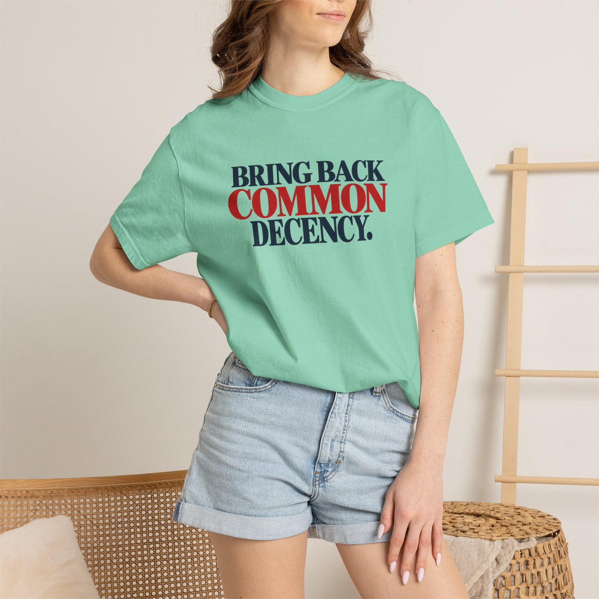 Bring Back Common Decency Shirt, Kindness Matters T-Shirt, Comfort Colors Patriotic Tee, Unity Shirt, Positive Message Graphic Tee