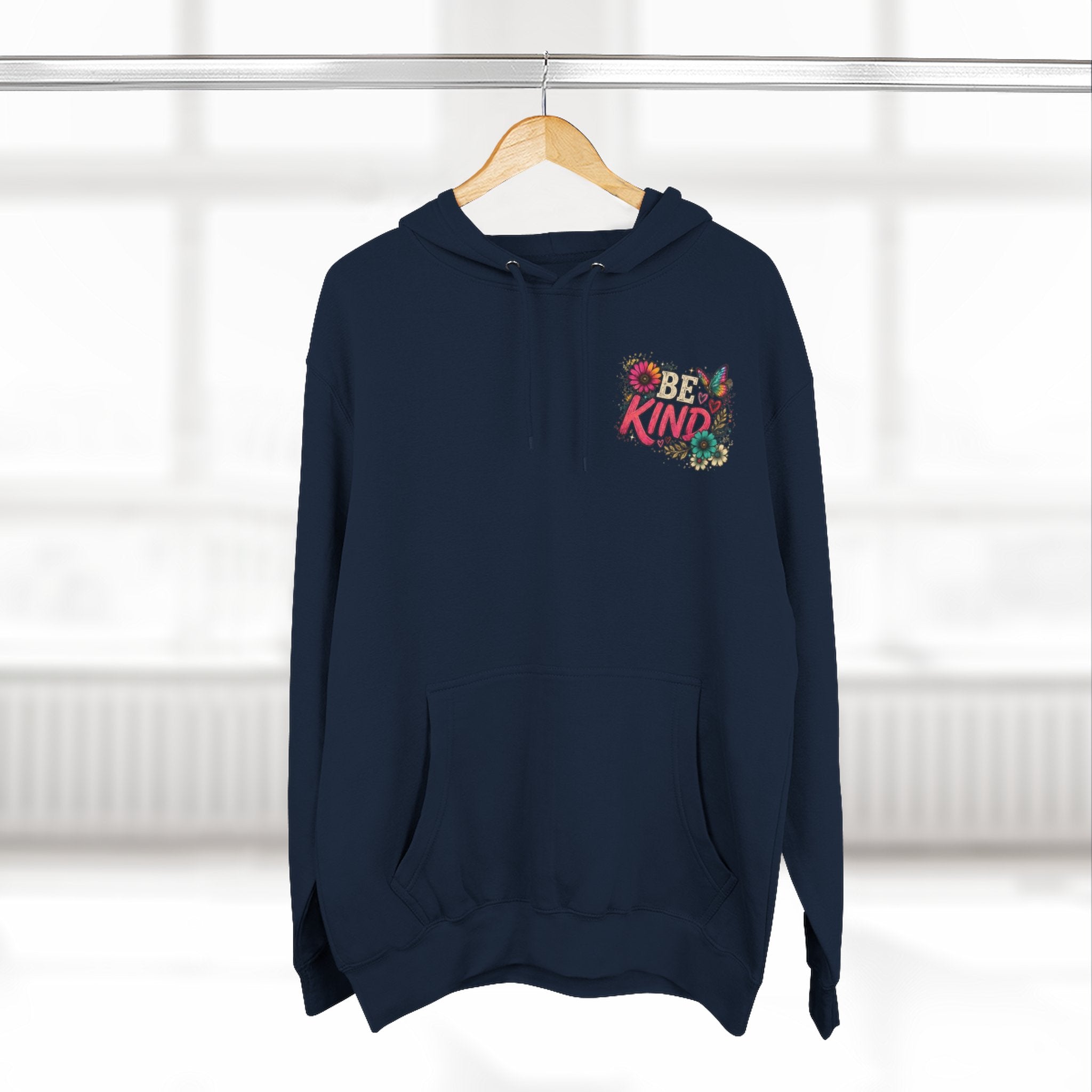 Hoodie Dont Let the Ugly Kill the Beauty in You Floral Graphic Hoodie