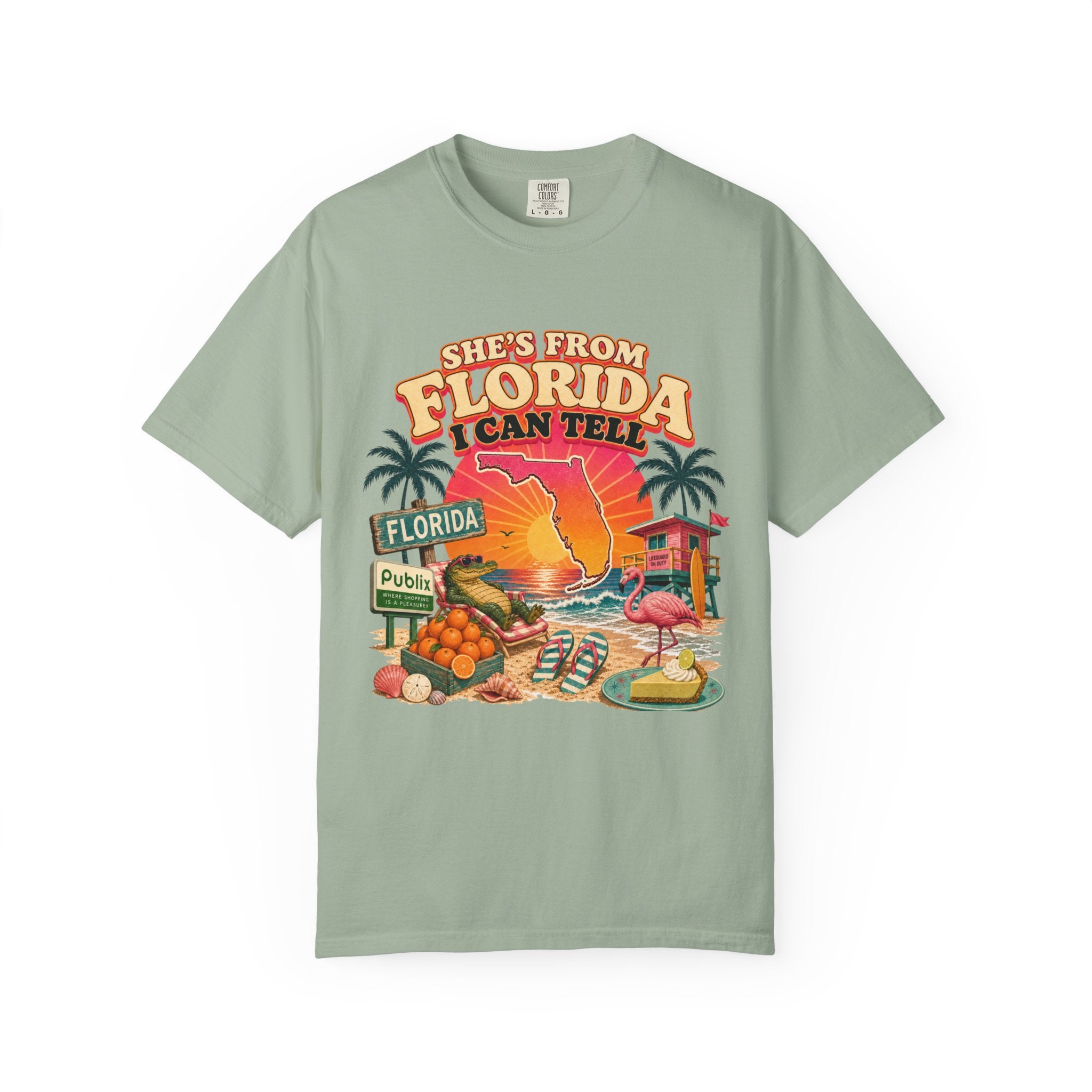 Shes From Florida I Can Tell T Shirt