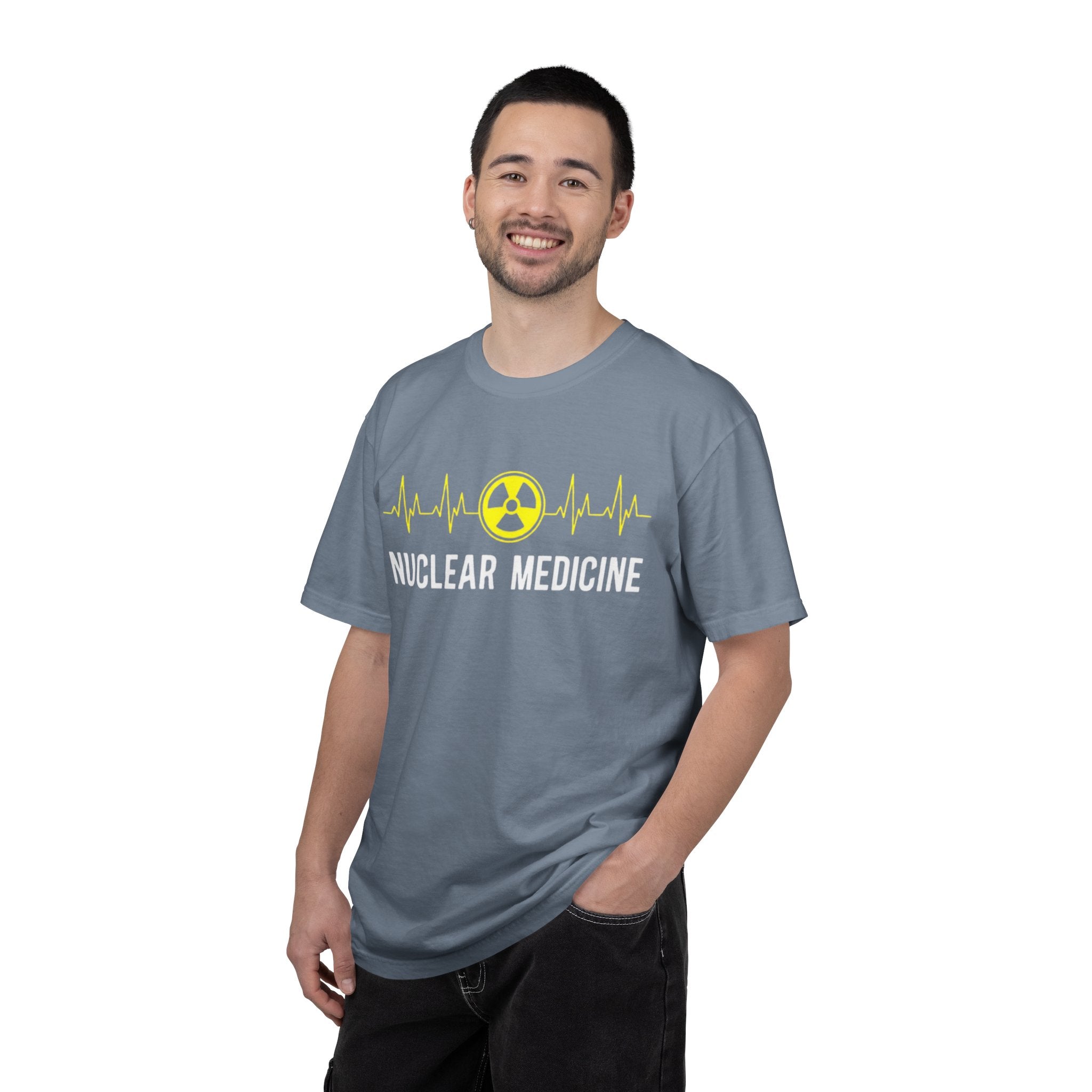 Nuclear Medicine T-Shirt  Radiology Tech ECG Logo Tee
