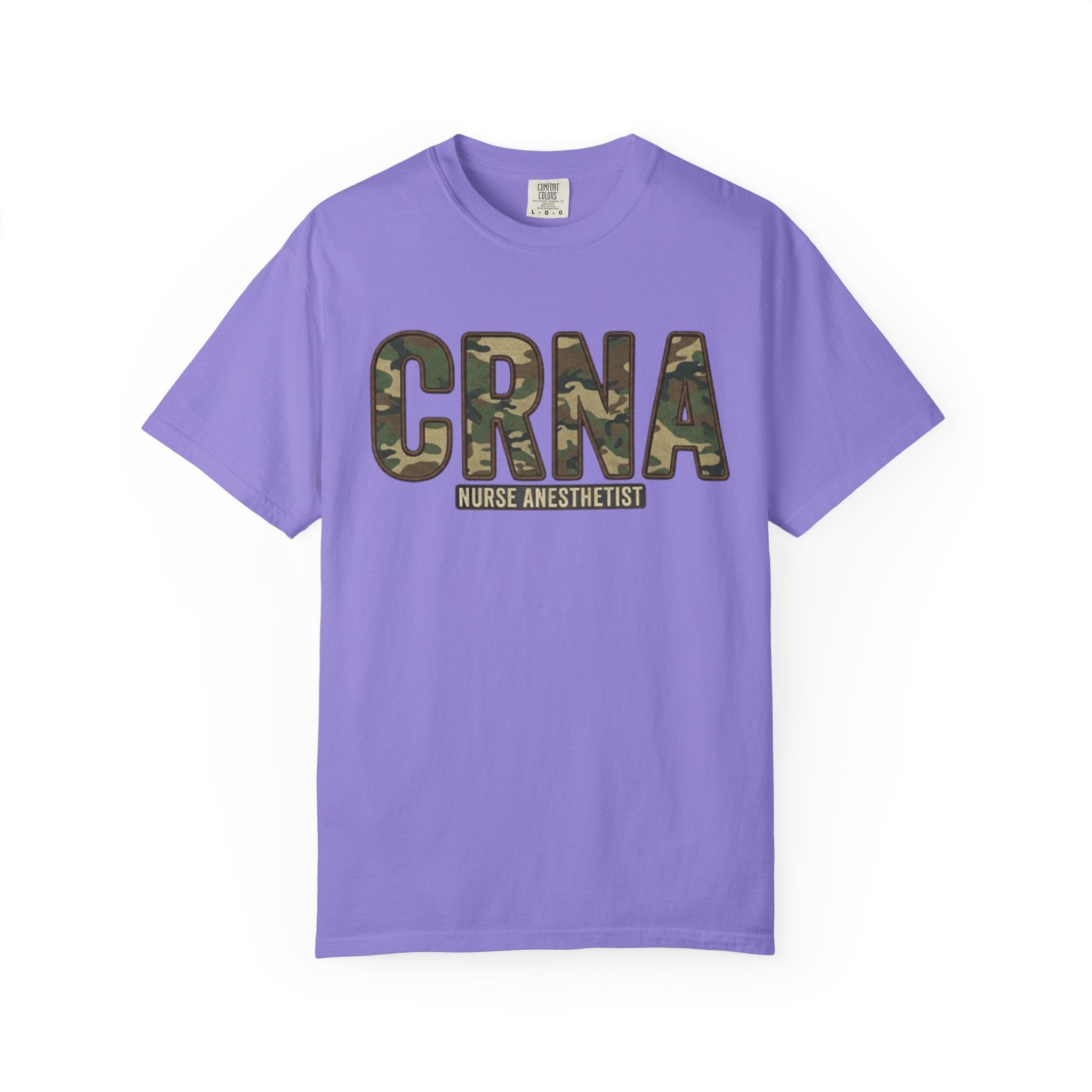 CRNA Camo T-Shirt — Nurse Anesthetist Military Style