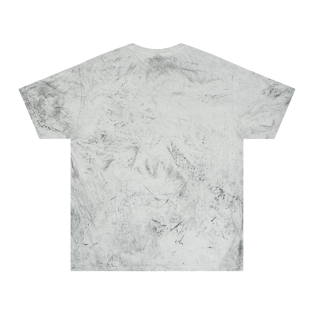 Tie-Dye Howdy Tee Shirt Vintage Yellow Marble Graphic Tee