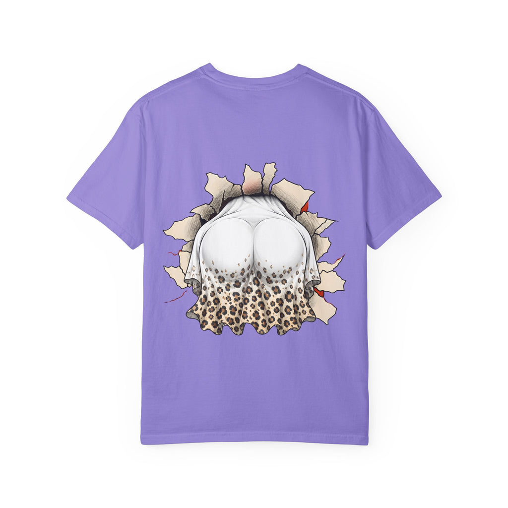 Halloween Gnome T-Shirt Funny Bubblegum Ghost and Leopard Butt Graphic Tee